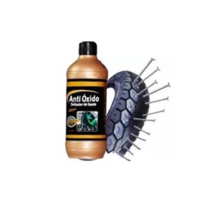 LIQUIDO ANTIPINCHAZOS PARA EUEDA DE MOTOCICLETA