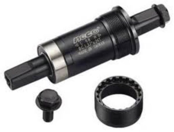 eje sellado centra neco de 122mm y 118mm para bicicleta