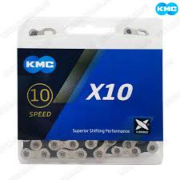 CADENA KMC PARA 10 VELOCIDEDES PARA BICICLETA CON CAMBIOS - Imagen 4