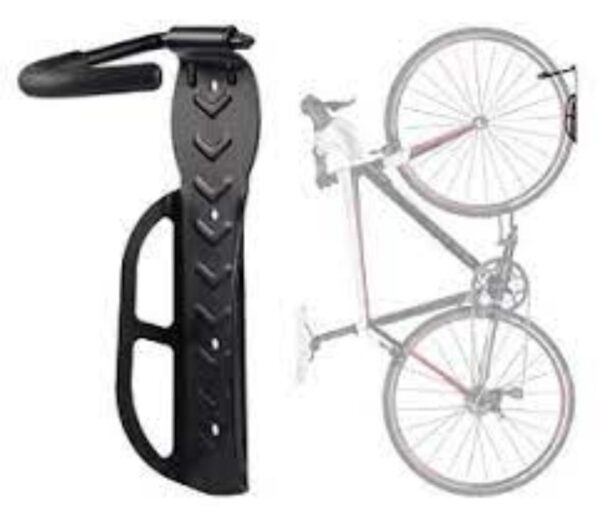 RACK DE ACERO COLOR NEGRO PARA BICICLETA