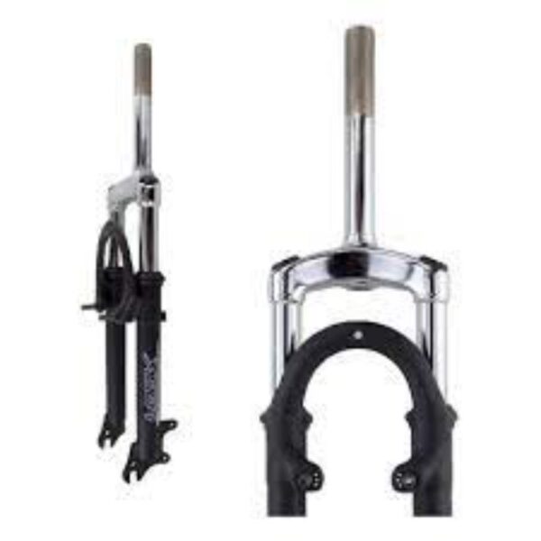 HORQUILLA 1 PULGADA CON SUSPENSION  ROSCA PARA BICICLETA 26