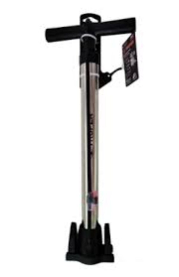 INFLADDOR TRUPER PARA LOS DOS TIPOS DE VÁLVULAS PARA BICICLETA