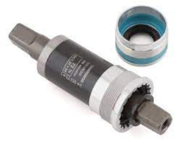 EJE CENTRAL DE PEDALIER SELLADO SHIMANO PARA BICICLETA