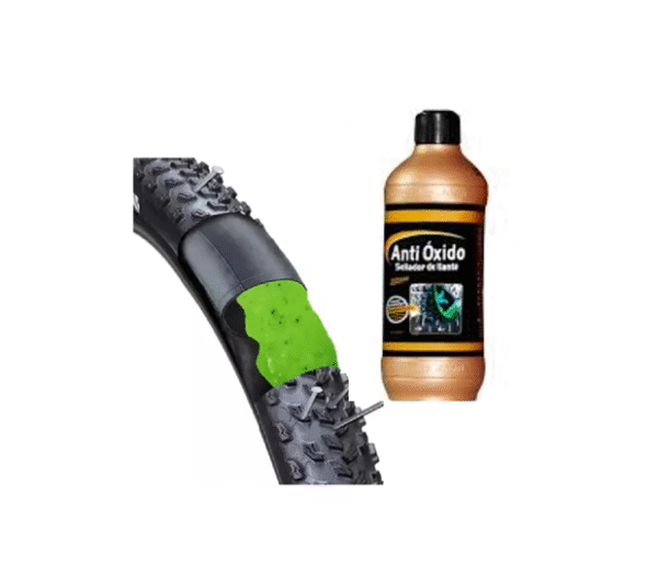CÁMARA CON LÍQUIDO ANTIPINCHAZOS PARA BICICLETA ARO 27.5 - Imagen 3