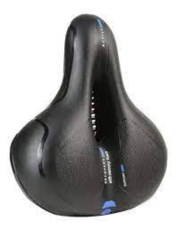 Asiento Sillin Ancho Y Delgado Para Bicicleta Paseo Y Mtb - Imagen 3