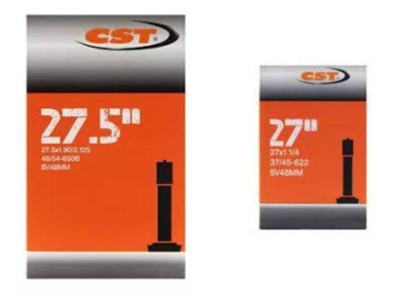2 CAMARA CST 27.5 + BANDAS ANTIPINCHAZOS PARA BICICLETA - Imagen 3