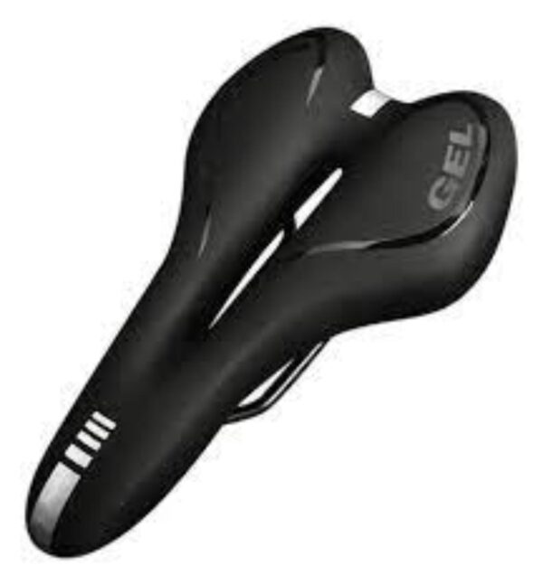 Asiento Sillin Ancho Y Delgado Para Bicicleta Paseo Y Mtb - Imagen 9