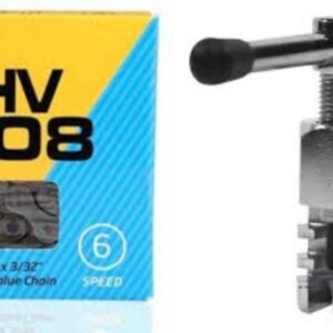 CADENA KMC 7V + TRONCHACADENA PARA BICICLETA